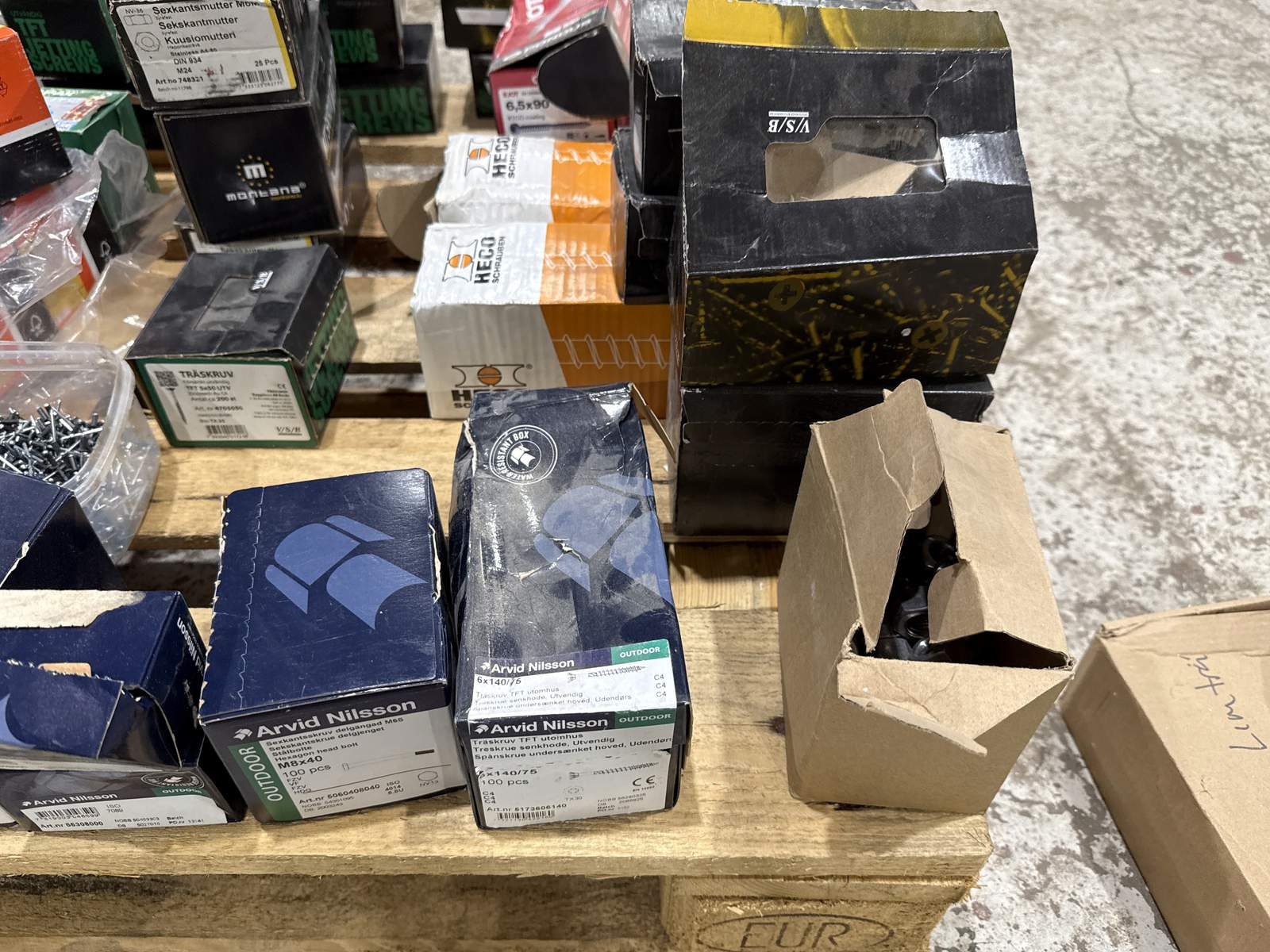 Blandad skruv Blandad skruv