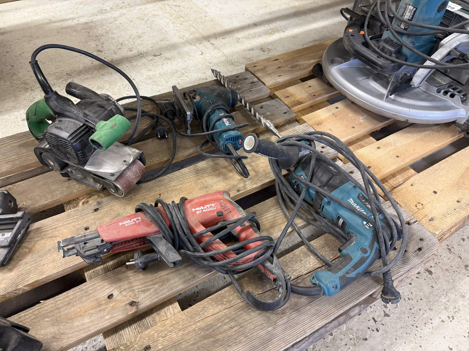 Maskinverktyg Hilti, Makita & Hikoki