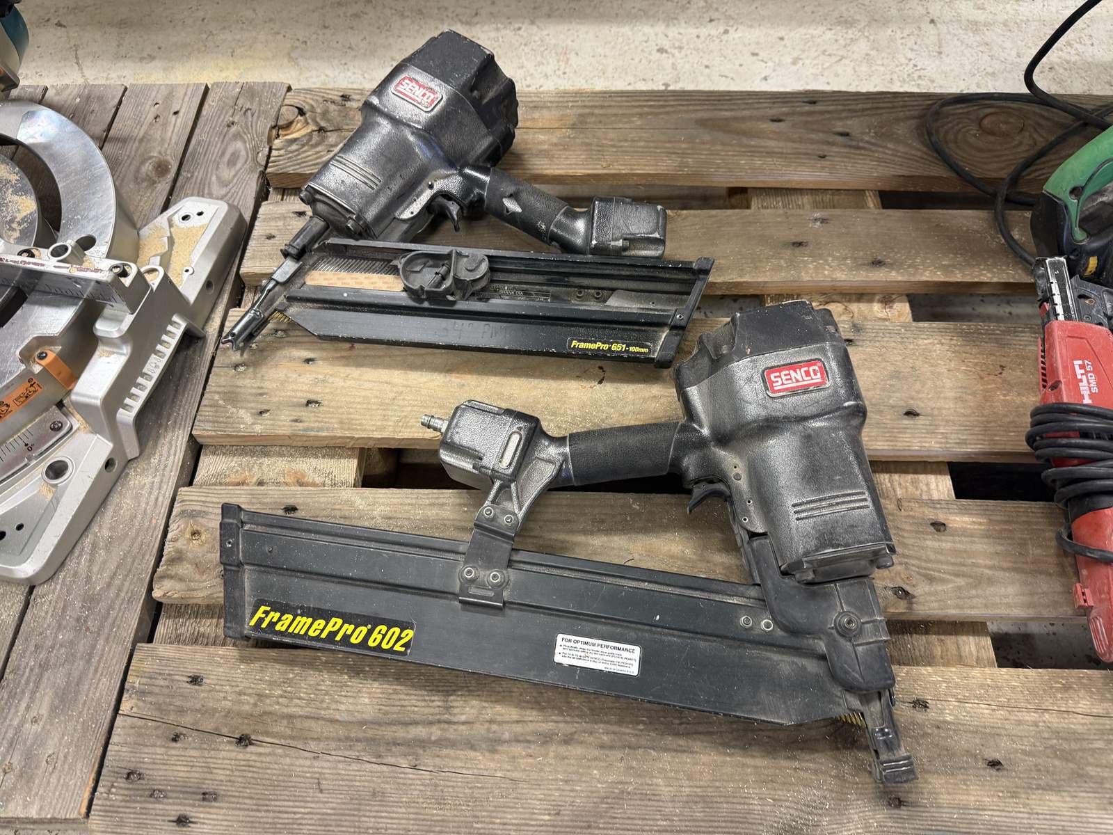 Spikpistoler pneumatiska Senco