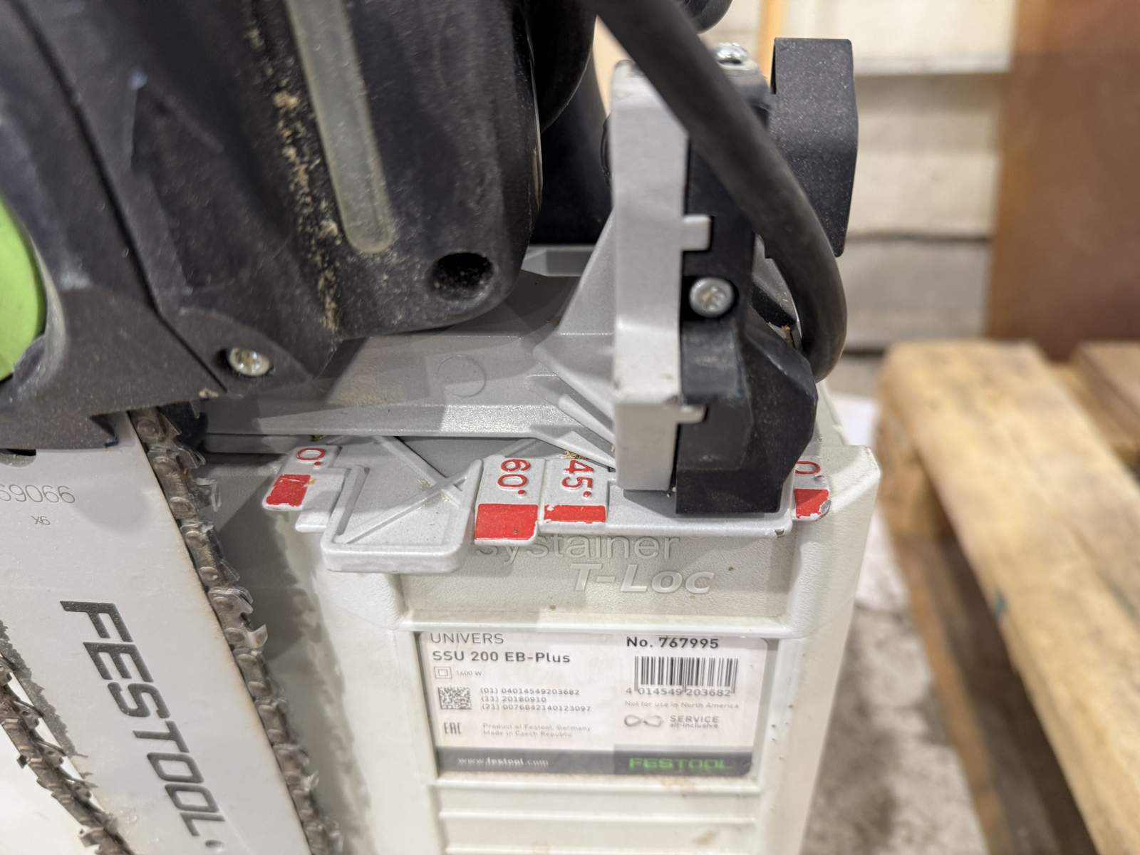 Svärdsåg Festool SSU 200 EB Svärdsåg Festool SSU 200 EB