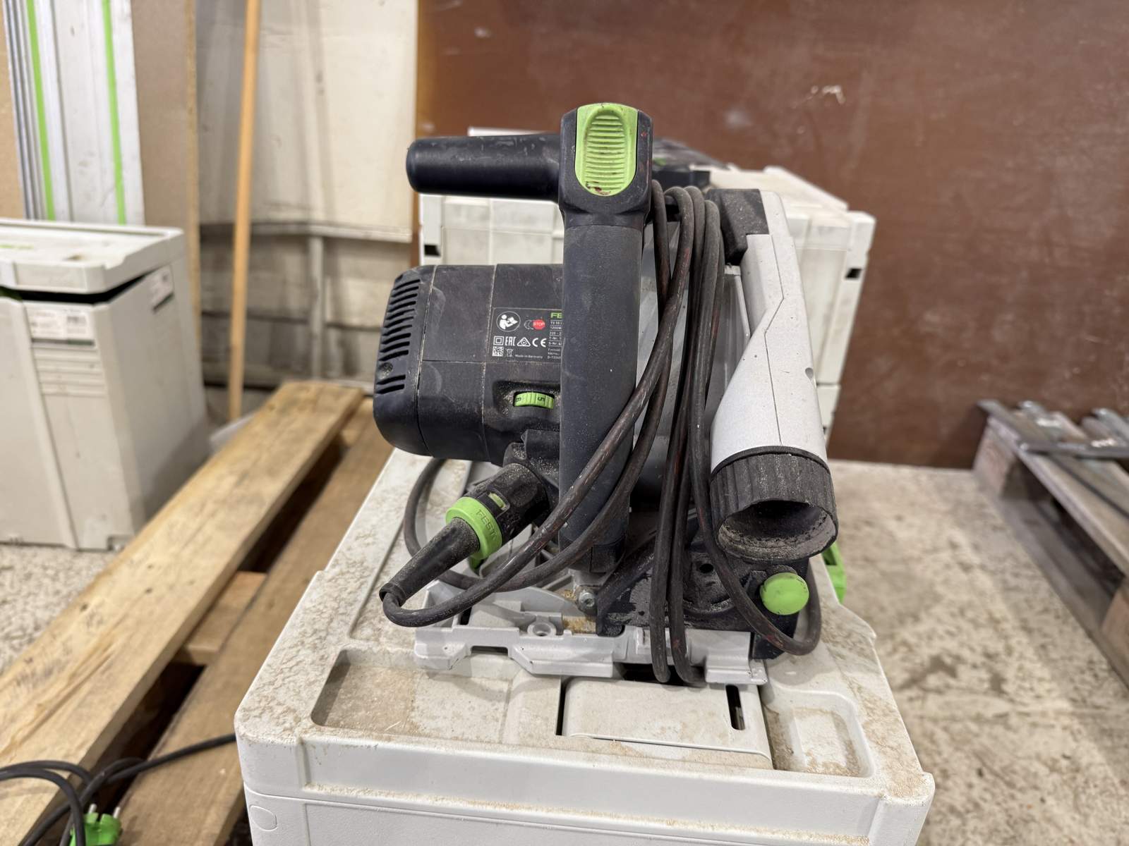 Cirkelsåg & styrskena Festool (2) Cirkelsåg & styrskena Festool (2)