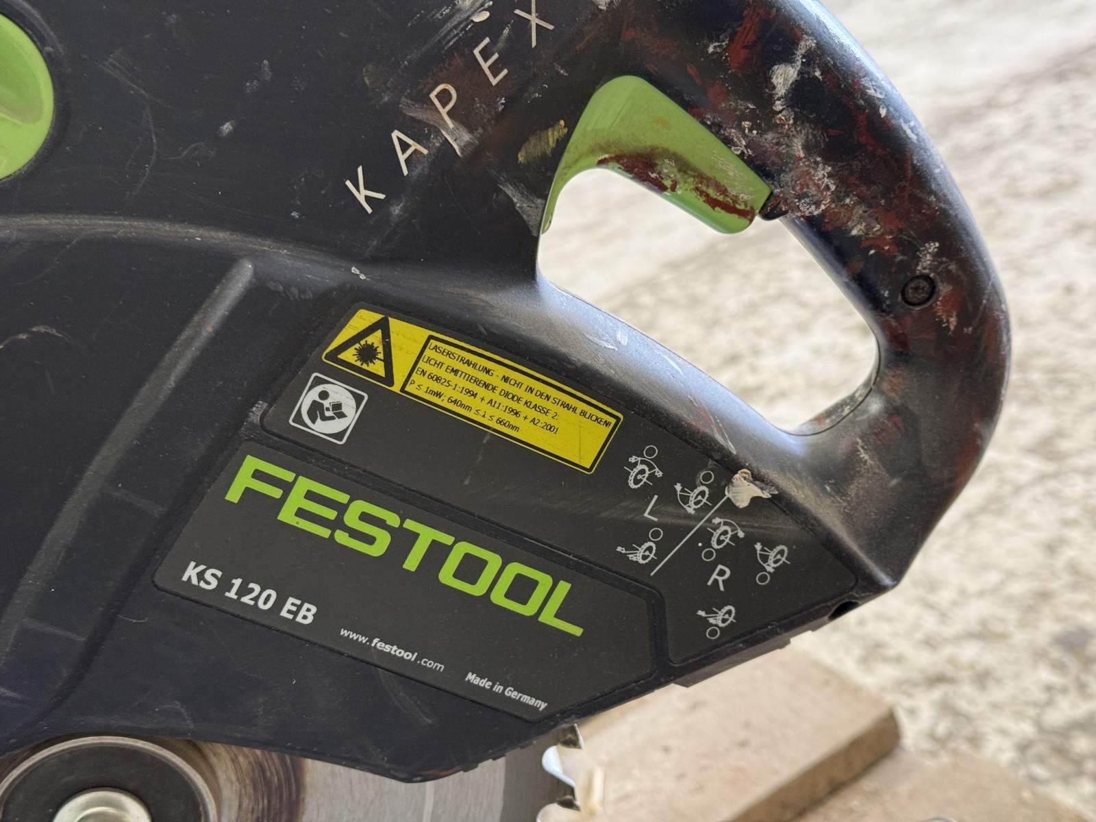 Kap & gersåg Festool KS 120 EB Kap & gersåg Festool KS 120 EB