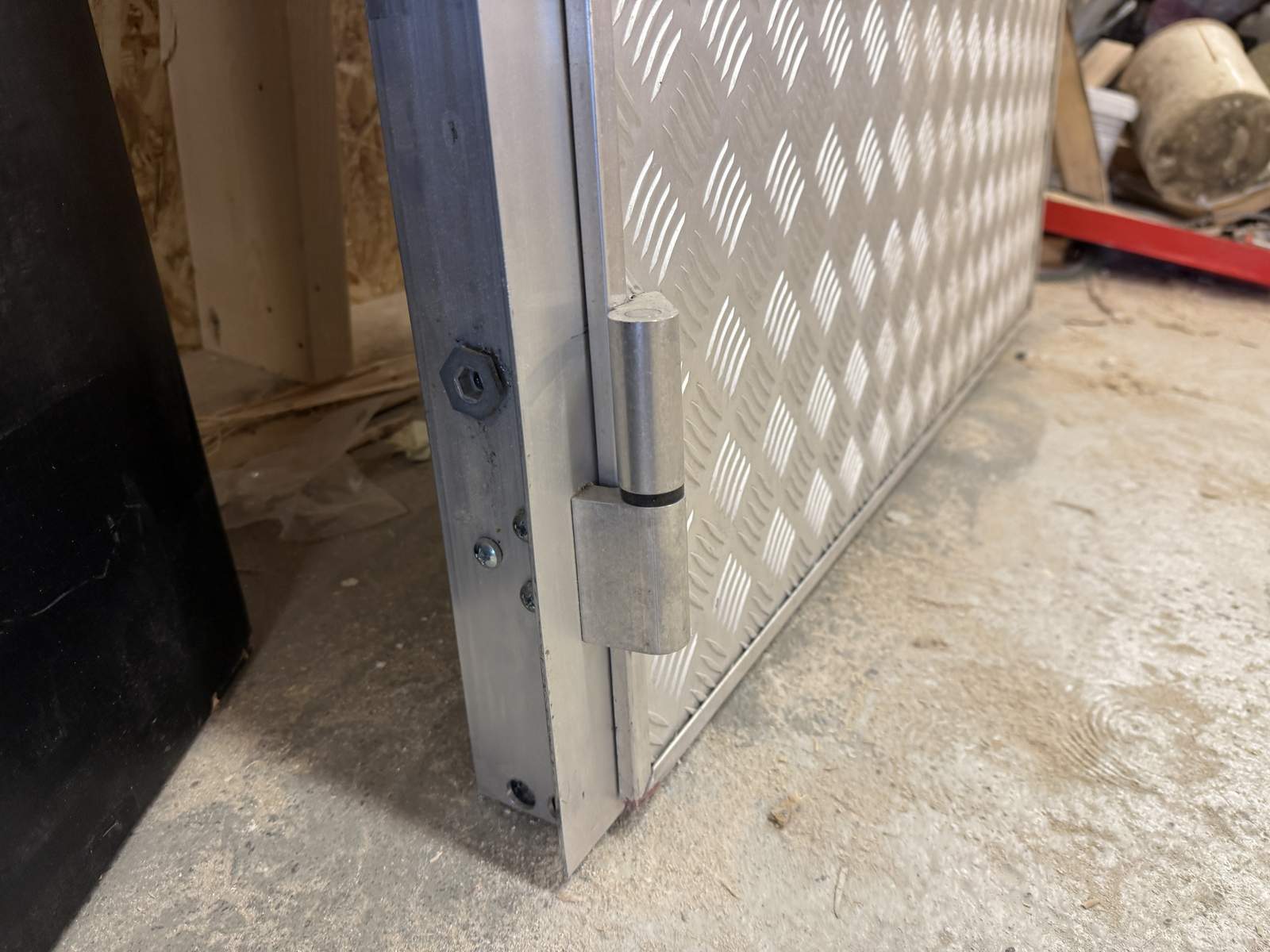 Industridörr aluminium Preconal Industridörr aluminium Preconal