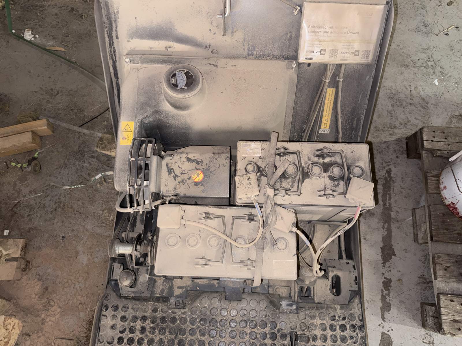 Sopsugmaskin Hako B800R Sopsugmaskin Hako B800R