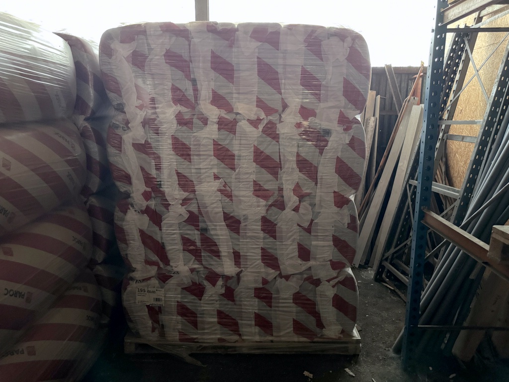 Pall isolering, Paroc eXtra 195x565x1170mm Pall isolering, Paroc eXtra 195x565x1170mm