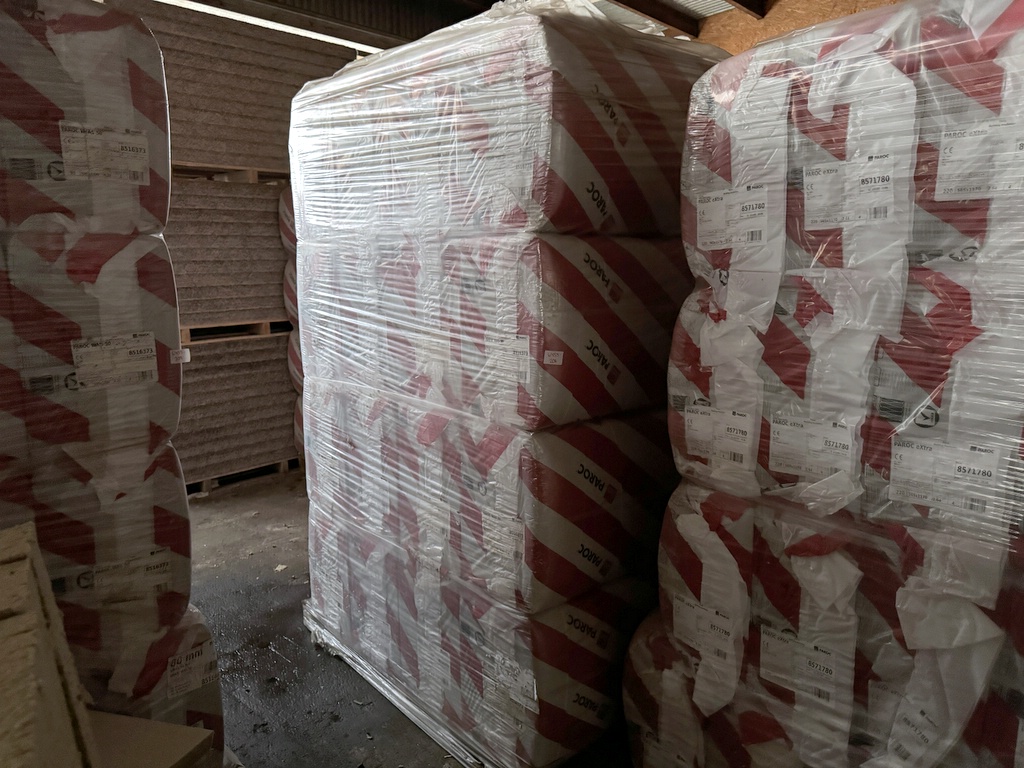 Pall isolering, Paroc WAS 50 80x600x1200mm Pall isolering, Paroc WAS 50 80x600x1200mm