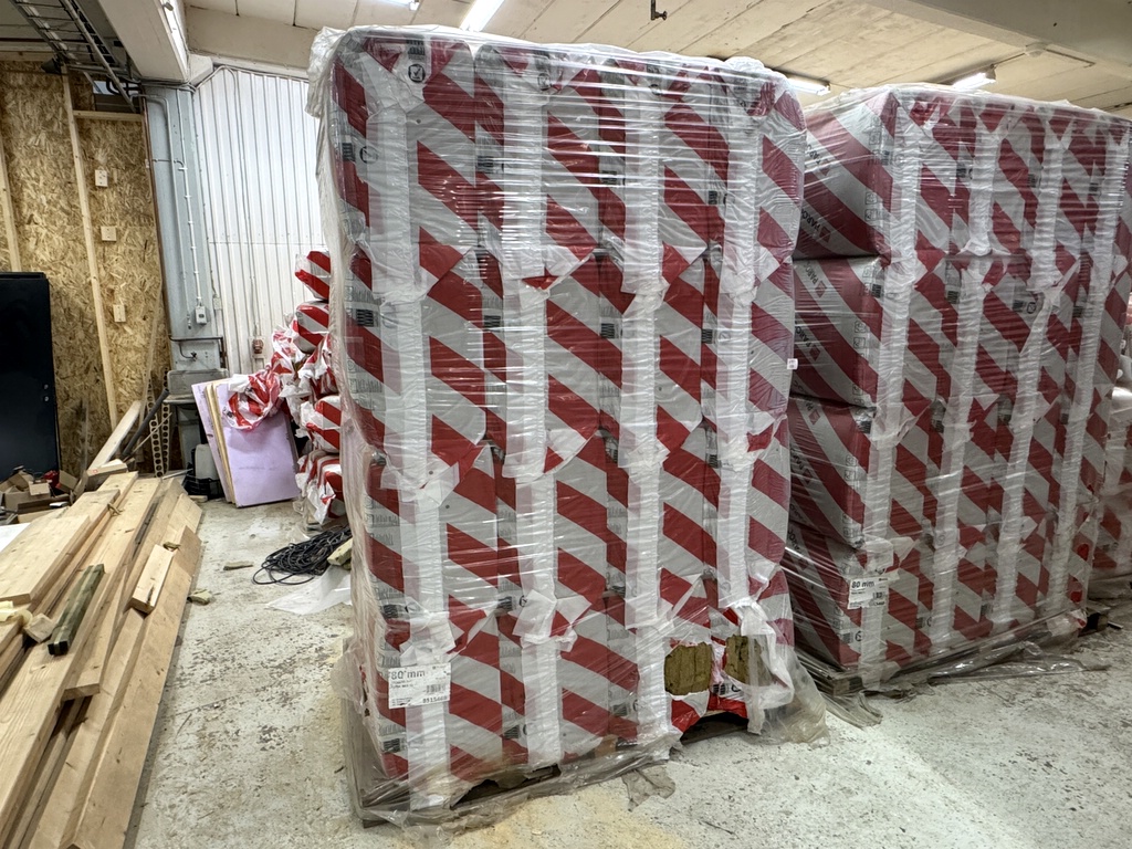 Pall isolering, Paroc WAS 50 80x600x1200mm Pall isolering, Paroc WAS 50 80x600x1200mm