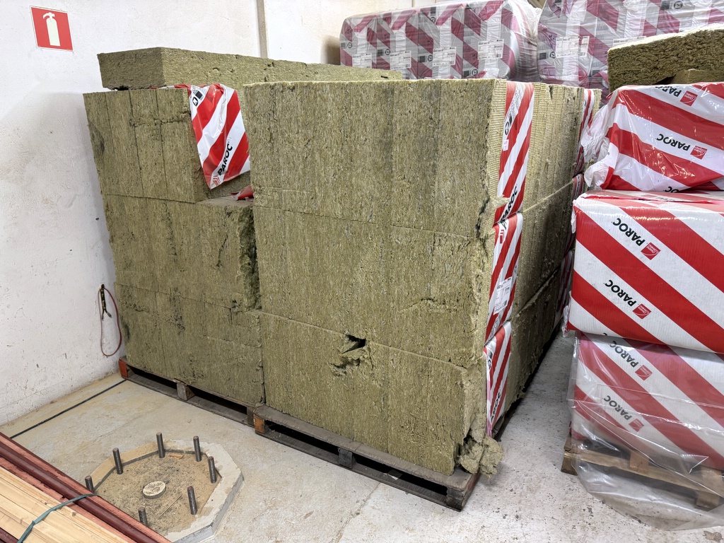 Pall isolering, Paroc eXtra 195x565x2420mm Pall isolering, Paroc eXtra 195x565x2420mm