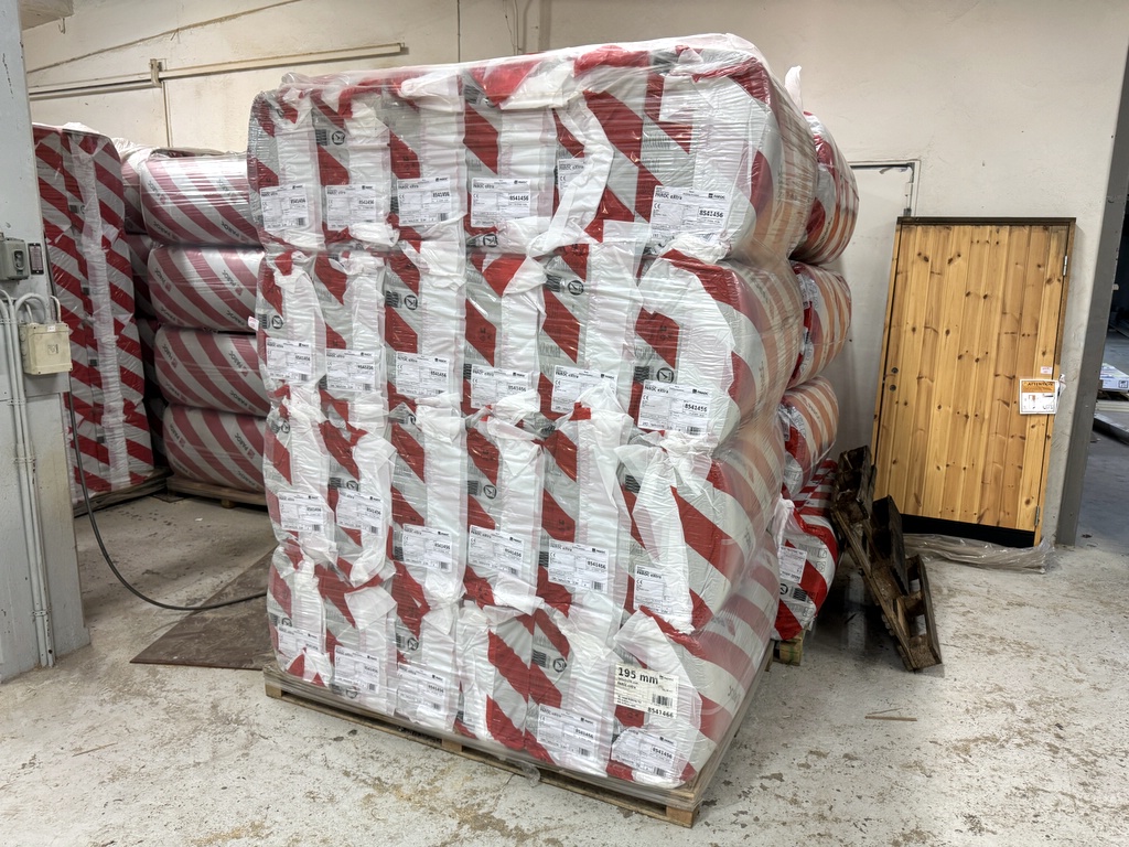 Pall isolering, Paroc eXtra 195x565x1170mm Pall isolering, Paroc eXtra 195x565x1170mm