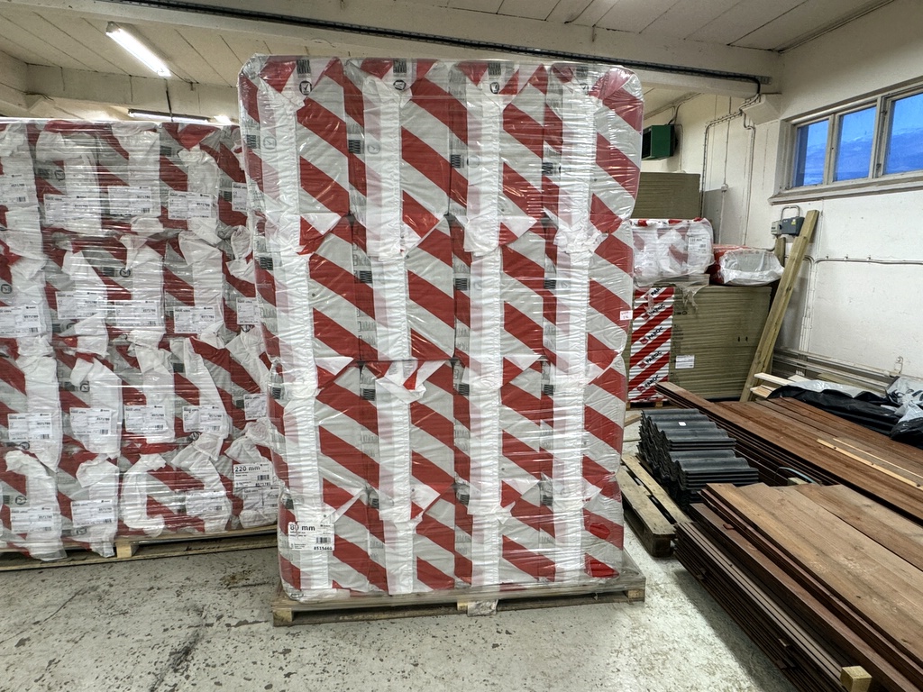 Pall isolering, Paroc WAS 50 80x600x1200mm Pall isolering, Paroc WAS 50 80x600x1200mm