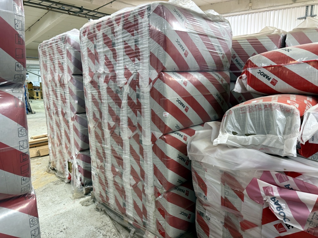 Pall isolering, Paroc WAS 50 80x600x1200mm Pall isolering, Paroc WAS 50 80x600x1200mm