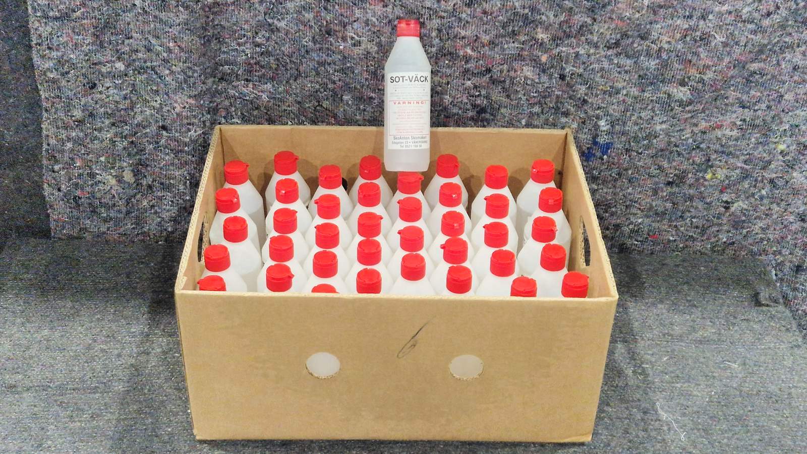 Avsotningsmedel - Sot-Väck, 40st X 500ml Avsotningsmedel - Sot-Väck, 40st X 500ml