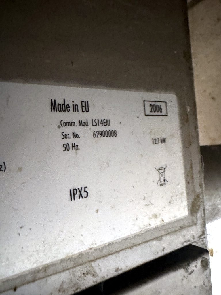 Huvdiskmaskin Zanussi LS14EA/INS -06 Huvdiskmaskin Zanussi LS14EA/INS -06