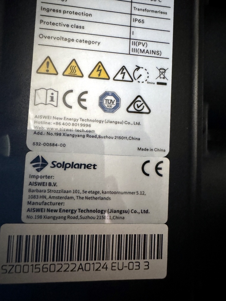 Inverter, Solplanet ASW15K G2 (1) Inverter, Solplanet ASW15K G2 (1)