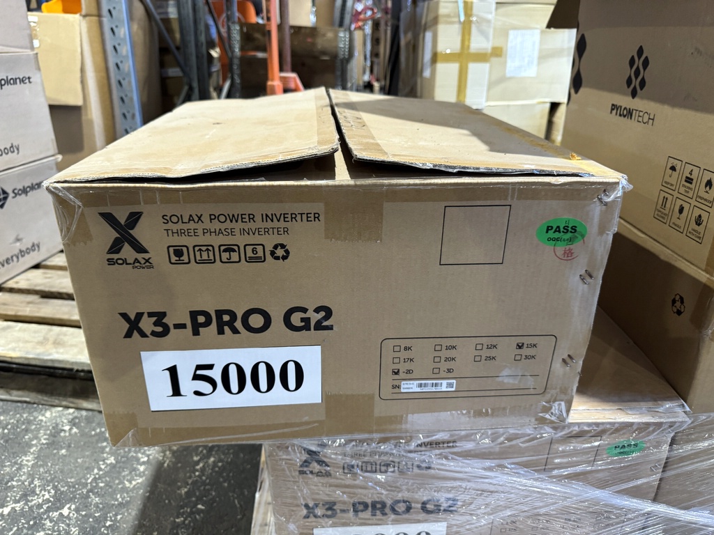 Inverter X Solax X3-Pro G2 15kW Inverter X Solax X3-Pro G2 15kW
