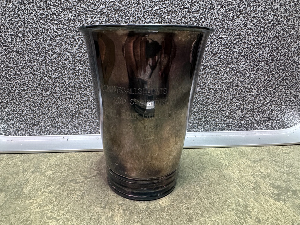 Silverslevar och pokal Silverslevar och pokal