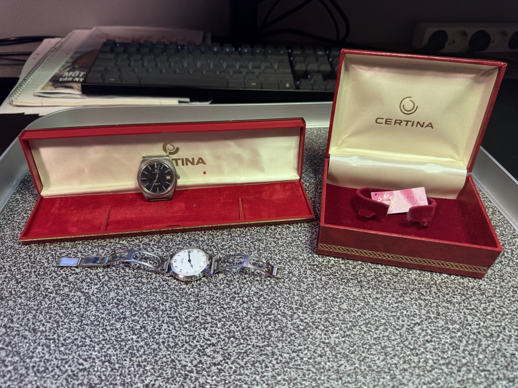 Certina DS 4 och boxar Certina DS 4 och boxar