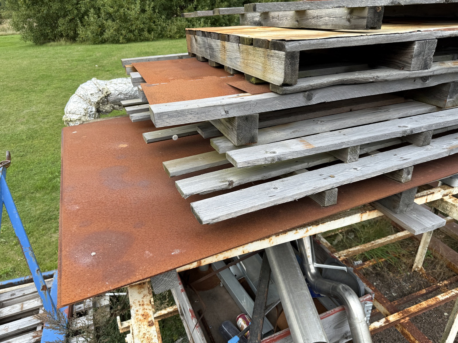 Metall RF, plåt till skrot Metall RF, plåt till skrot