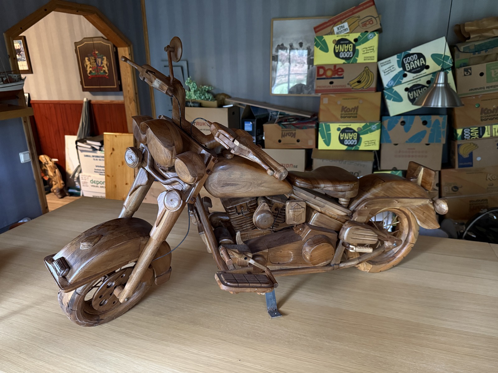 Harley Davidson, trä