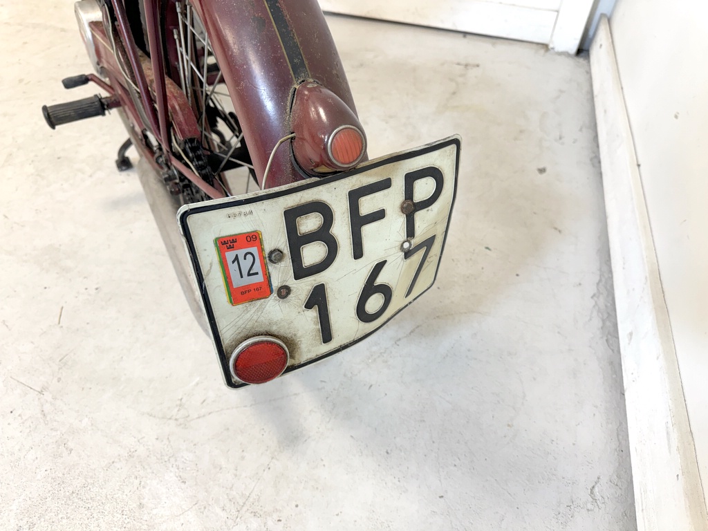 Motorcykel Husqvarna 30, Rödmyra (BFP167) -53 Motorcykel Husqvarna 30, Rödmyra (BFP167) -53