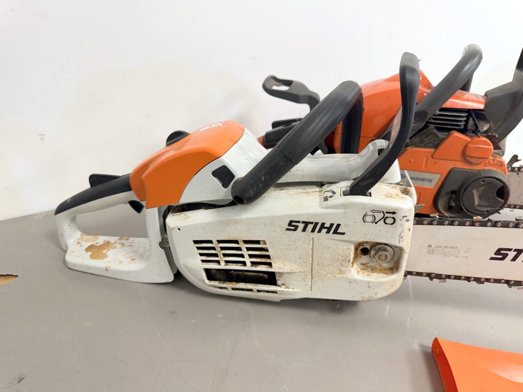 4st motorsågar, Husqvarna, Stihl & Jonsered 4st motorsågar, Husqvarna, Stihl & Jonsered